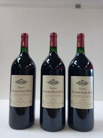 Null 3 Magnums (150cl) 1998. Lalande de Pomerol. Domaine Chanet