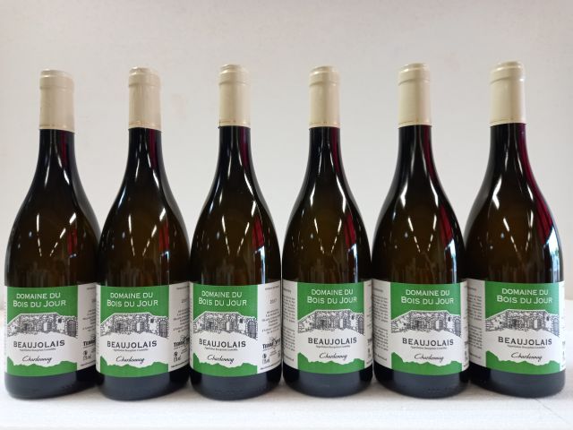 Null 6瓶Domaine du Bois du Jour。2017.白色。博若莱（Beaujolais）。霞多丽葡萄品种。卡雷奥酒庄（Vignobels C&hellip;