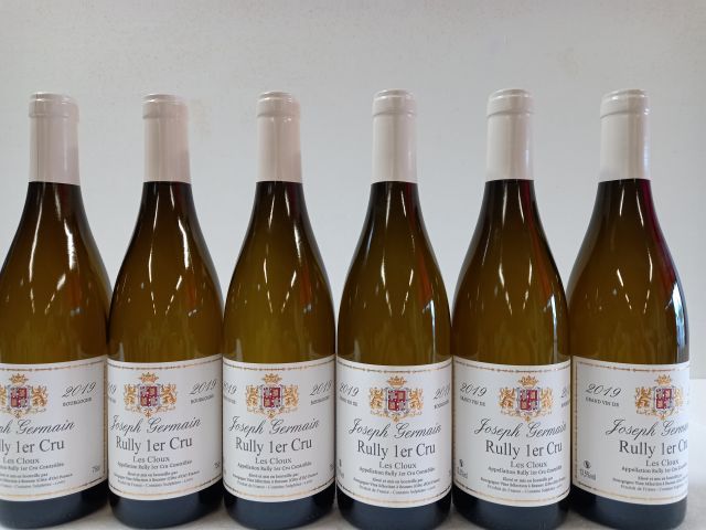 Null 6 bottles of white Rully. 1er cru. Les Cloux. 2019. Jospeh Germain. Great w&hellip;