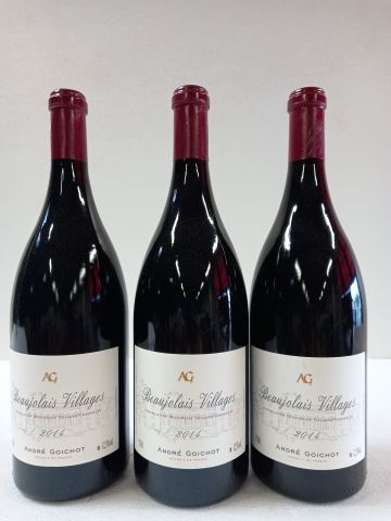 Null 3 Magnum (150cl) Beaujolais Villages. 2014. André Goichot.