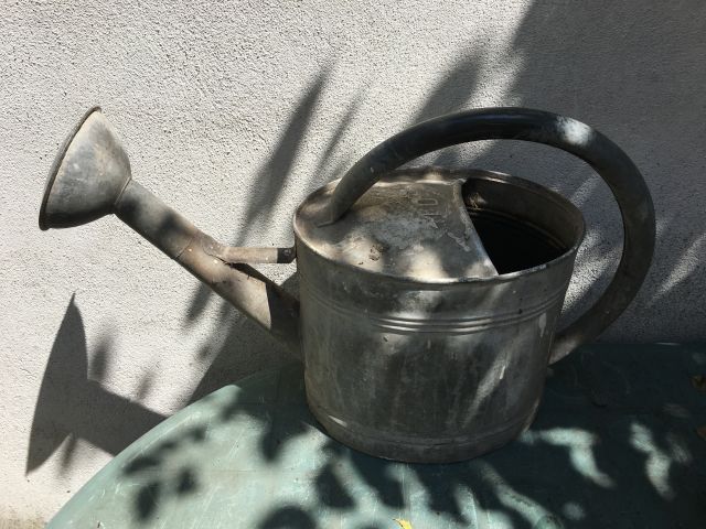 Null Watering can in zinc. 40 cm