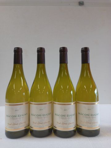Null 4 bottles of Burgundy. Macon Lugny. 2019. Paul Henri Lacroix