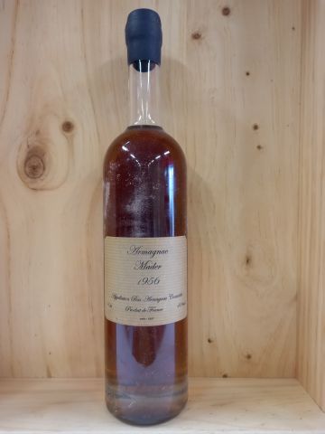 Null Flasche Bas Armagnac Mader 1956