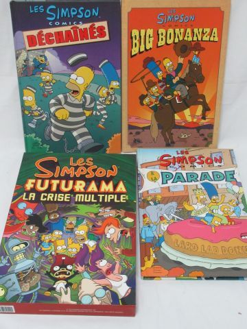 Null Set de 4 cómics de "Los Simpsons" Panini Comics, 2000