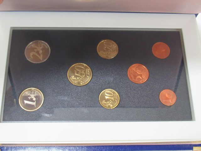 Null MONNAIE DE PARIS Caja que contiene la serie de euros de 1999. Con su certif&hellip;