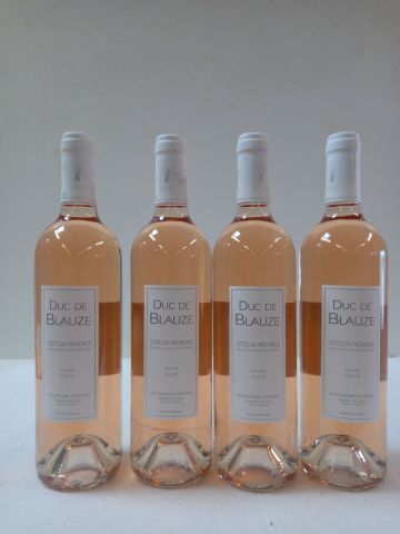 Null 4 bouteilles de Côtes de Provence .2019. Domaine du Duc de Blaize. SCEA Chr&hellip;