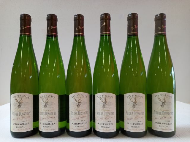 Null 6 bouteilles de Alsace. Riesling. 2004. La Reserve prestige. Setterwiller. &hellip;