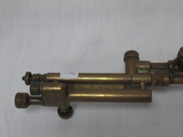 Null Elément de pulvérisateur en laiton, début Xxe. 47 cm, circa 1930/1940.