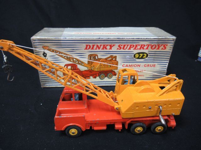 Null DINKY TOYS Camion Grue Coles. Réf.: 972. (usure) Dans sa boîte. (usure)