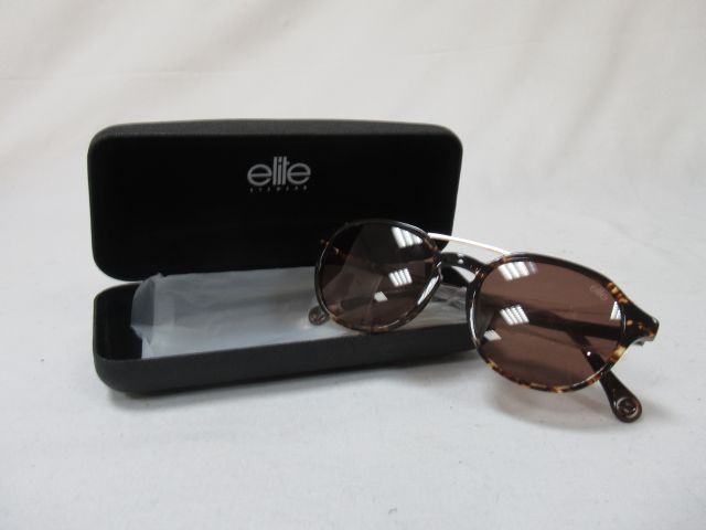 Null ELITE Pair of sunglasses in tortoiseshell resin and metal. New, in blister &hellip;