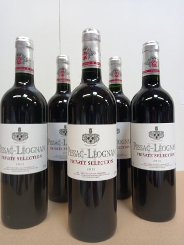 Null 5 bouteilles de Pessac -Léognan Rouge 2013 Domaine Bethmann issu d'un premi&hellip;