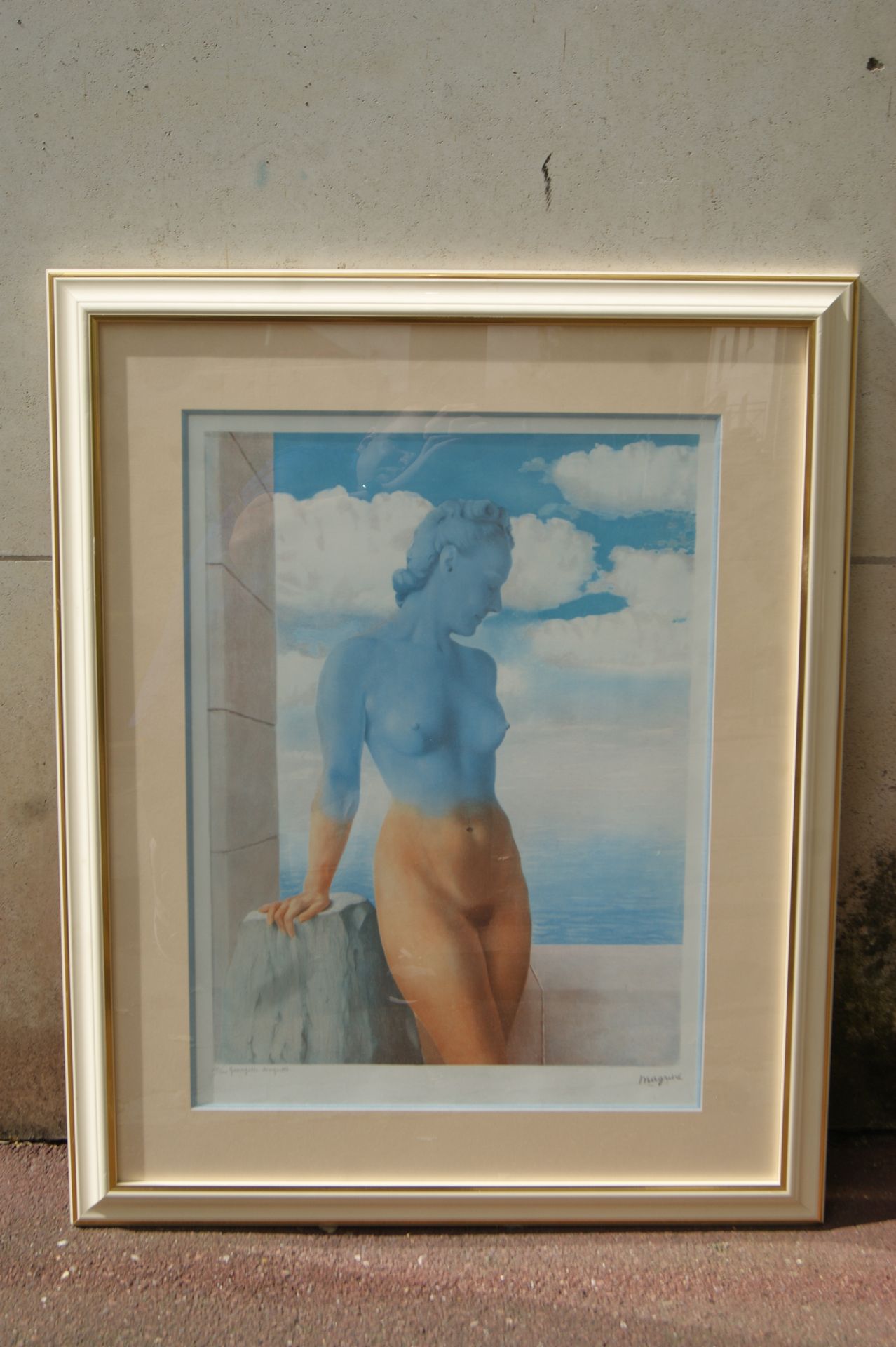 Null 勒内-马格利特(1898-1967)

"黑魔法"。

彩色石板画，铅笔签名 "Georgette Magritte"，并有编号

61x44厘米

&hellip;
