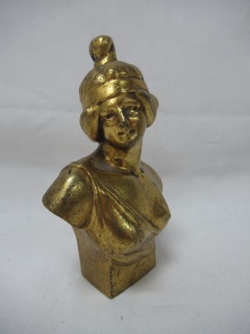 Según Georges TRINQUE Pequeña escultura de bronce con pátina dorada, representan&hellip;