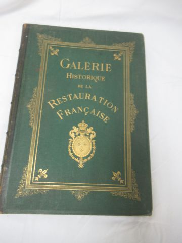 Null "Galerie historique de la Restauration française" Album de portraits (rouss&hellip;