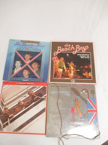 Null 5er-Set - LPs, darunter die Beatles