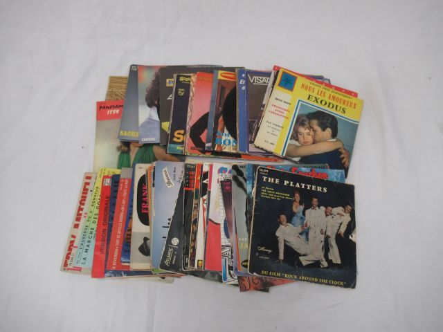 Null Fort lot of 45 rpm incl. Jazz