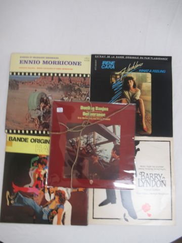 Null Lot of 5 - 33 rpm film music including Morrigan