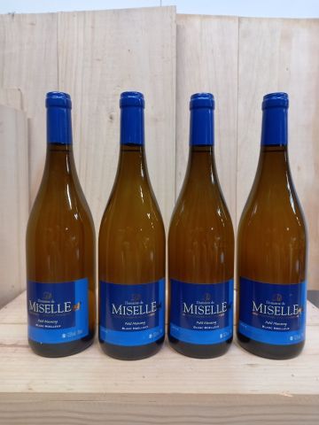 Null 4 bouteilles de Domaine de Miselle 2016 Blanc Moelleux Le petit Mansang Dom&hellip;