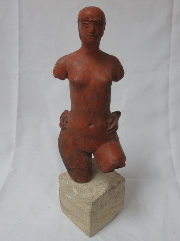 Null Antoniucci VOLTI (1915-1989)

Buste de femme (mains sur les hanches) 

Terr&hellip;