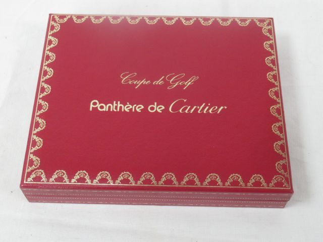 Null CARTIER - Bronze plaque for the second prize of the Golf Cup 1985, 9 x 12 c&hellip;