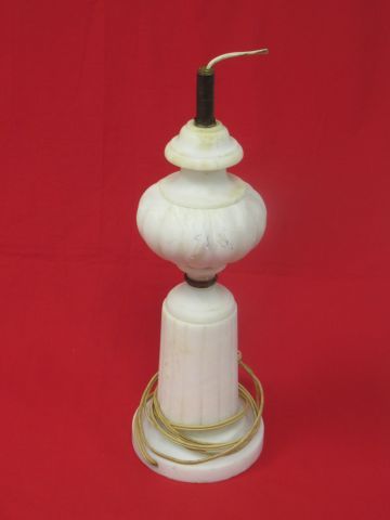 Null Lampenfüße aus Alabaster, 39 cm