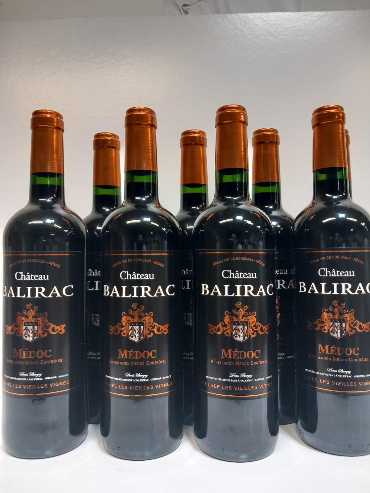 Null 8 botellas de Château Balirac Médoc 2020 La Cuvée Vieilles Vignes du Domain&hellip;