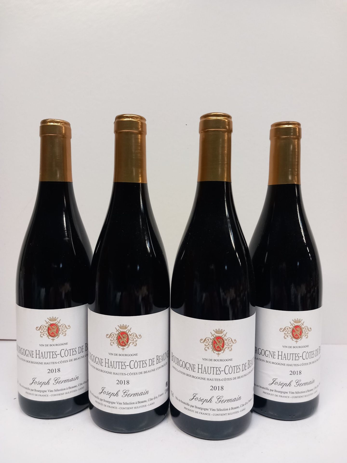 Null 4 bouteilles de Hautes Côtes de Beaune Bourgogne 2018 Joseph Germain