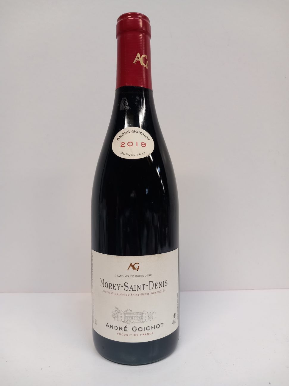 Null Rare Morey Saint Denis 2019 Great Burgundy wine André Goichot