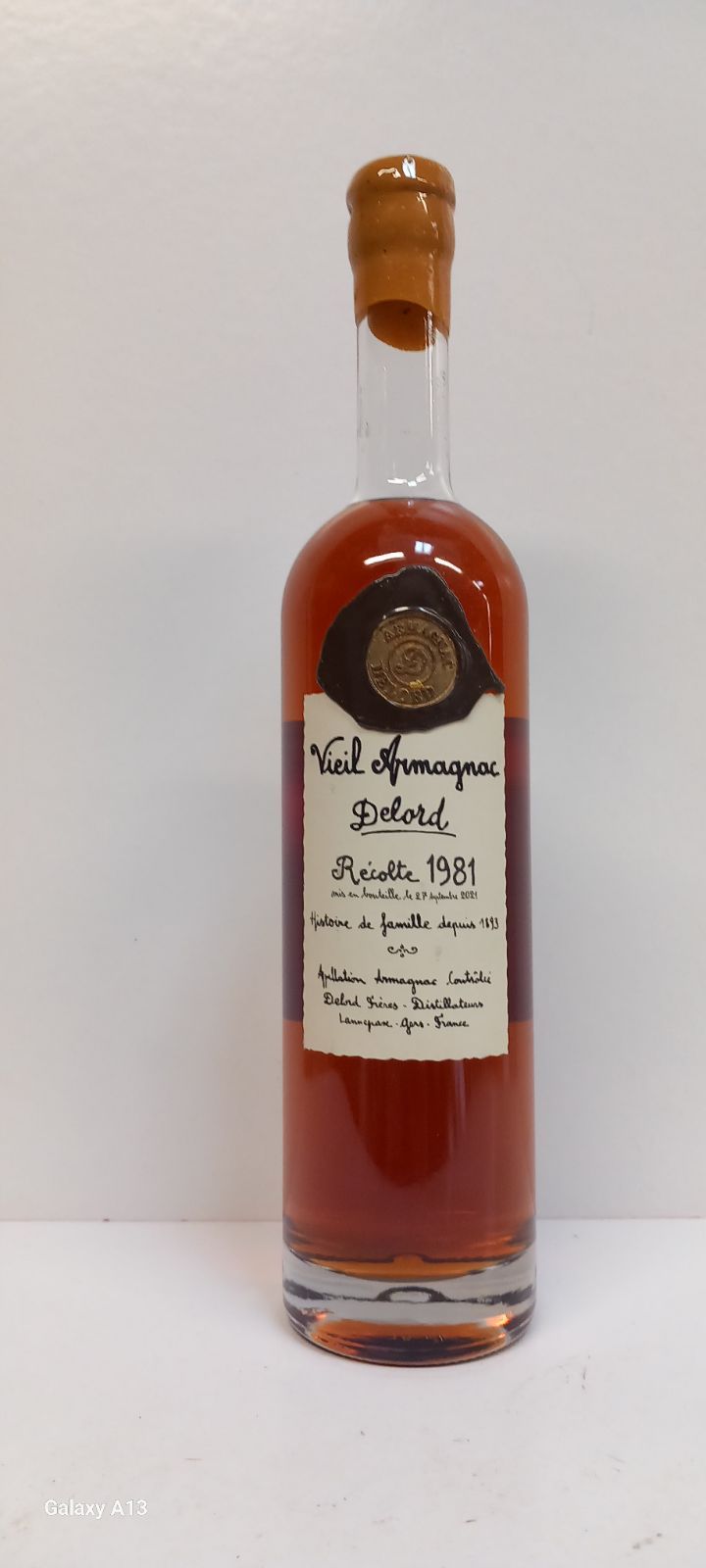 Null Old Armagnac Harvest 1981 Delord AOC 70cl 40% vol