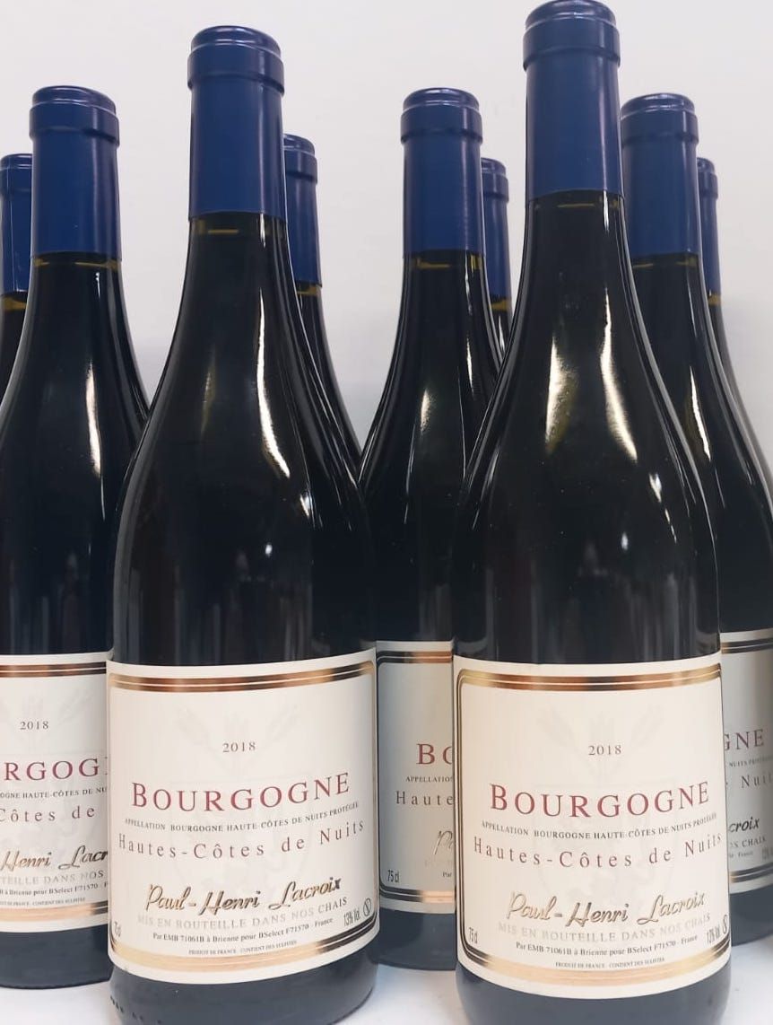 Null 9 bottiglie di Borgogna, Hautes Côtes de Nuits 2018 Paul Henri Lacroix Gran&hellip;