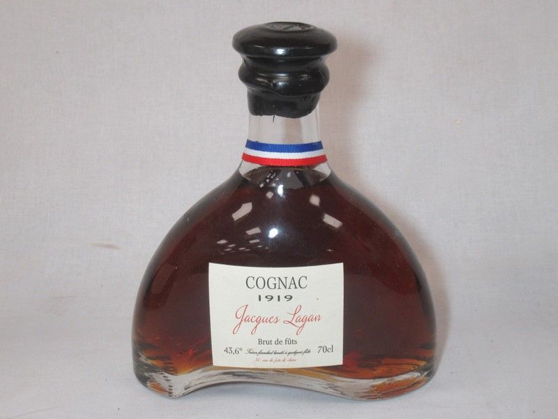 Null Bouteille de Cognac Jacques Lagan, 1919, 70cl.