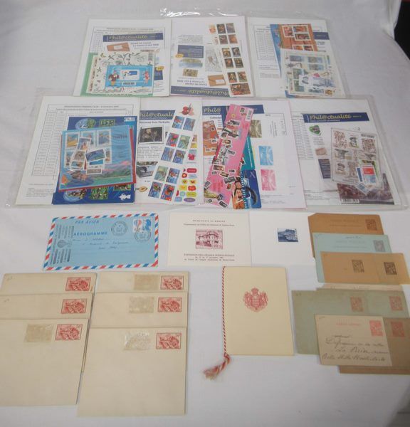 Null FRANCE Lot of stamps, 21st century (value 128 euros) Including postal stati&hellip;