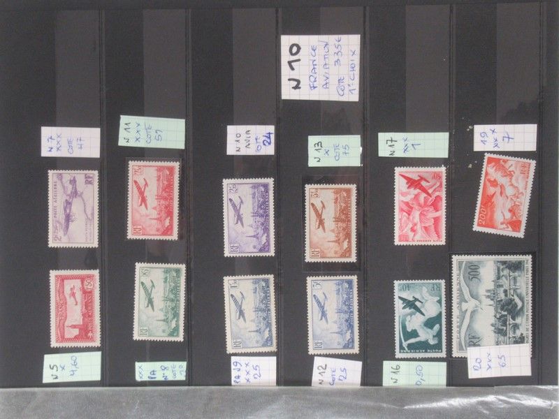 Null France Lot de timbres. Premier Choix. Cote 339 euros.