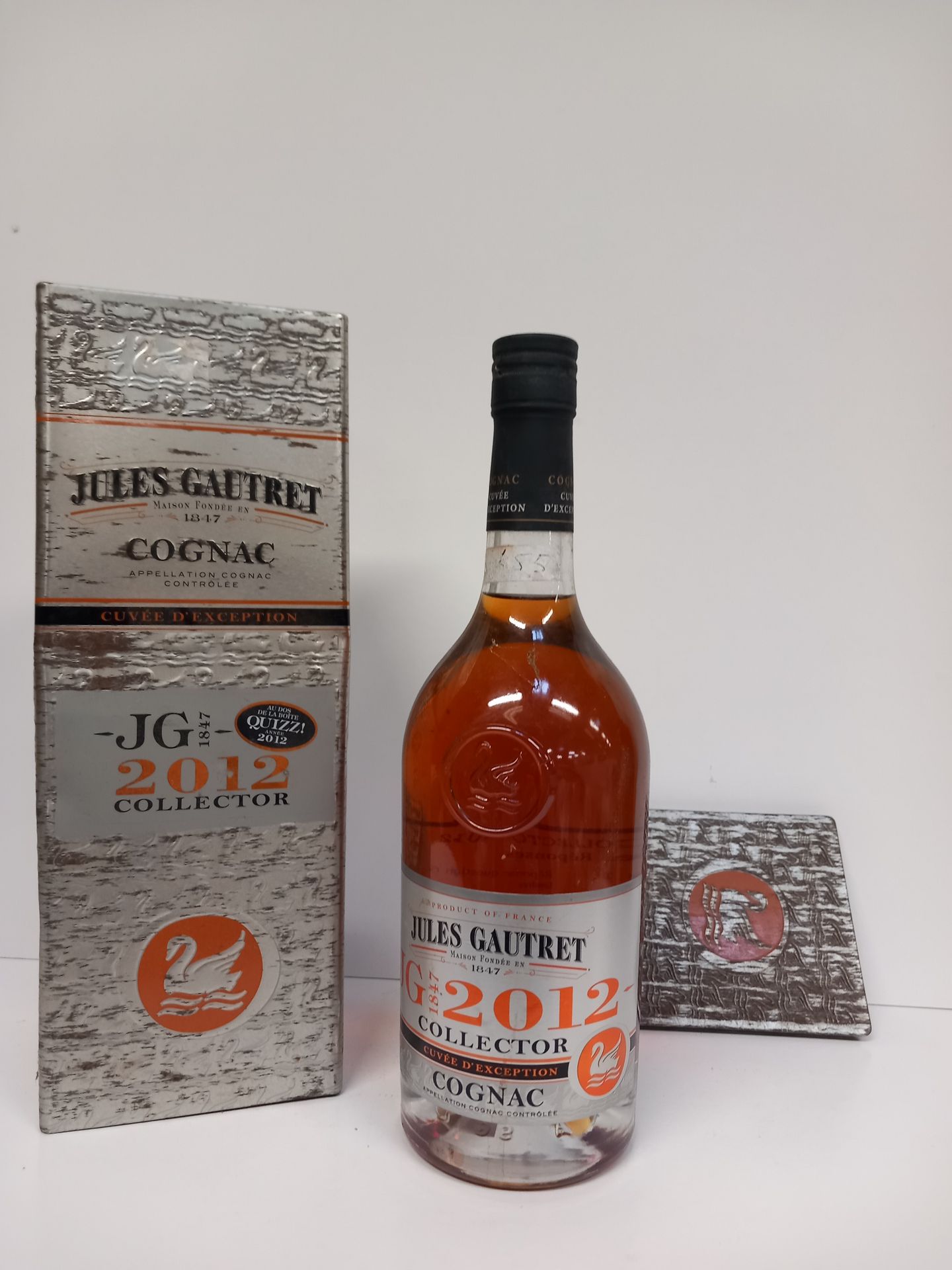 Null Vieux Coffret de Cognac Collector Jules Gautret 2012 La Cuvée d'exception
