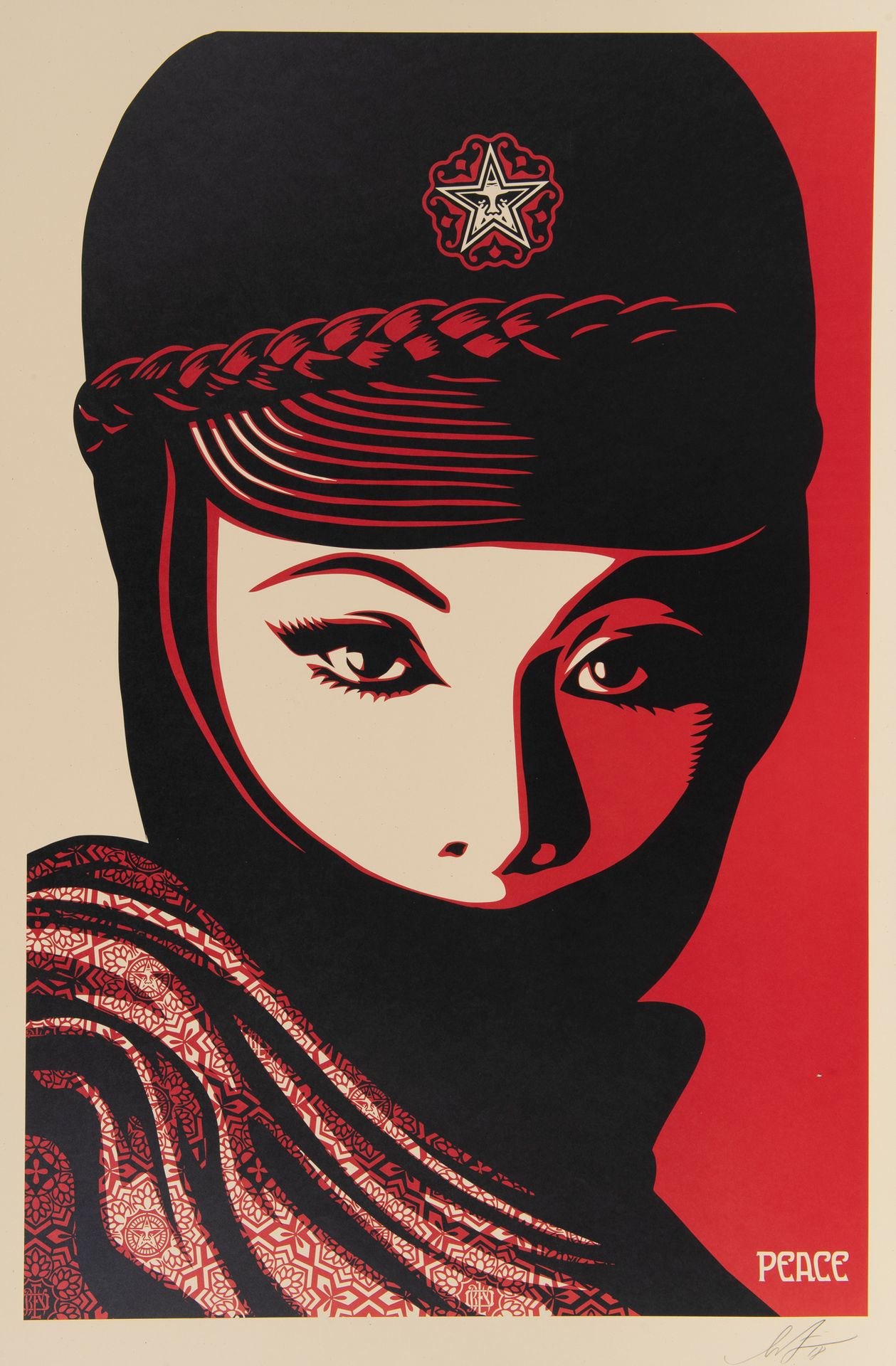 SHEPARD FAIREY(né en 1970) 
Mujer Fatale, 2016
Silkscreen in colour. Signed and &hellip;
