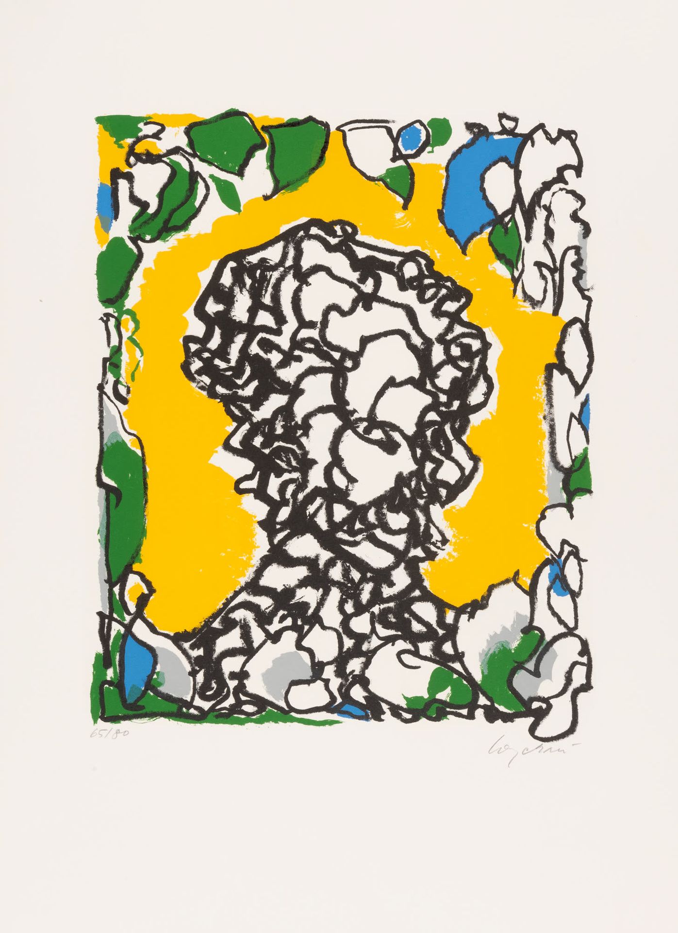 Maurice Wyckaert (1923-1996) 无题
彩色丝网印刷。
已签名并编号为65/80。
Zeefdruk in kleur。
Gesigne&hellip;