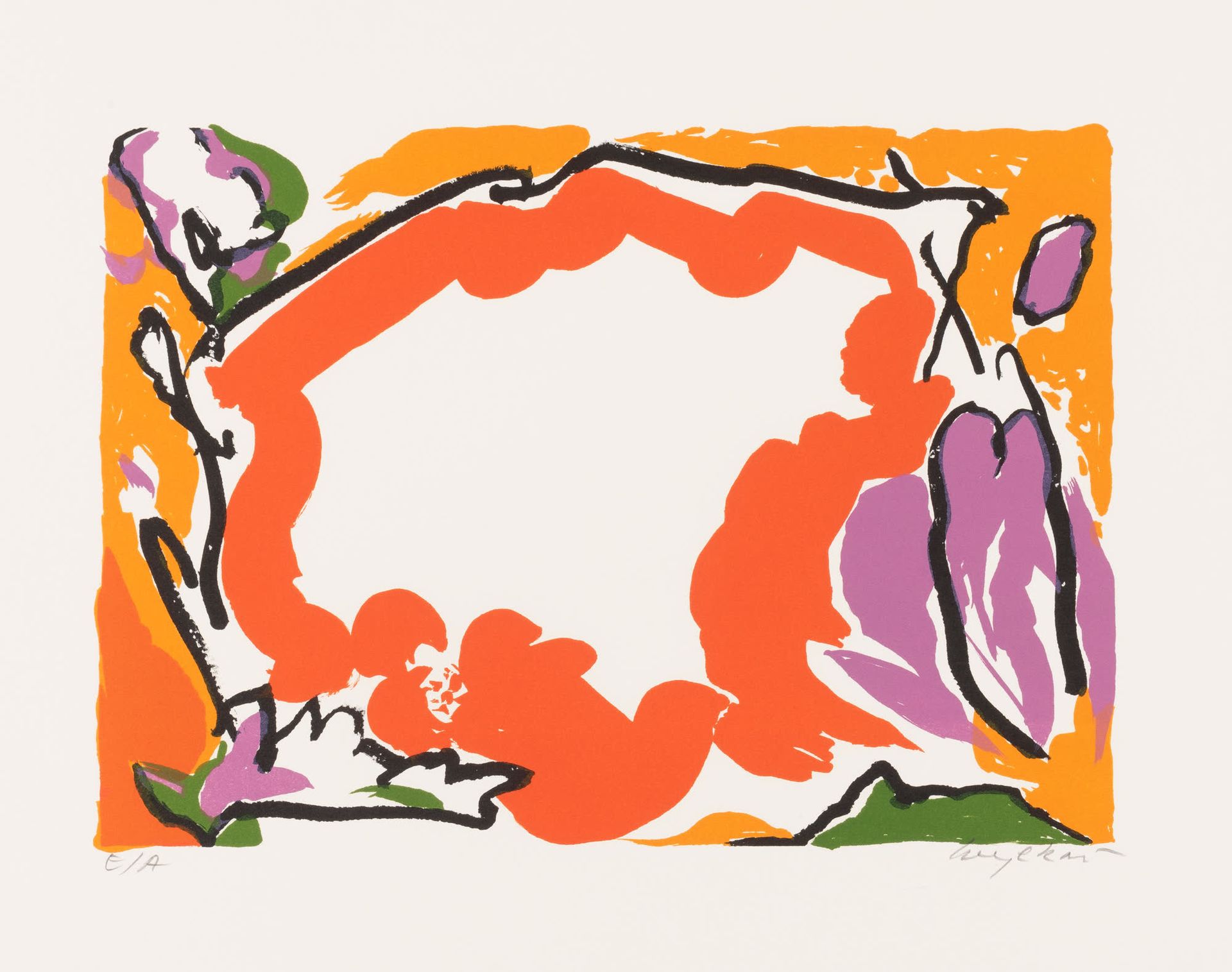 Maurice Wyckaert (1923-1996) 无题。
彩色丝网印刷。
签名和编号E.A.
Zeefdruk in kleur.
Gesigneerd&hellip;