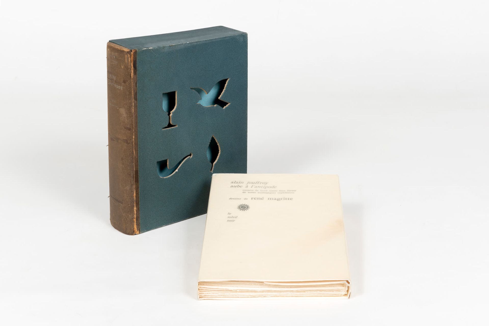 René MAGRITTE (1898-1967) Aube à l'antipode, Carnets de bord tenus sous form de &hellip;