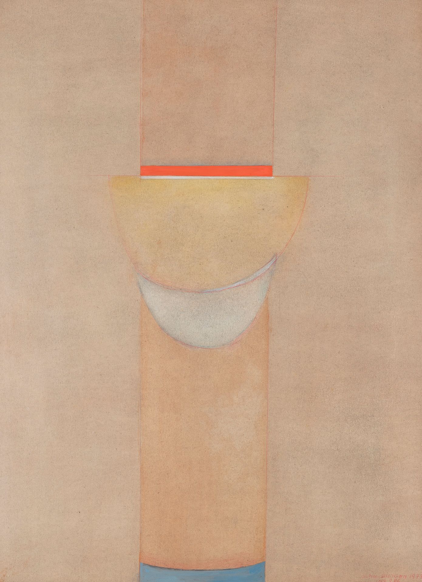 PAUL SCHROBILTGEN (1923-1980) Untitled (no. 286), 1978.
Watercolour and marker o&hellip;