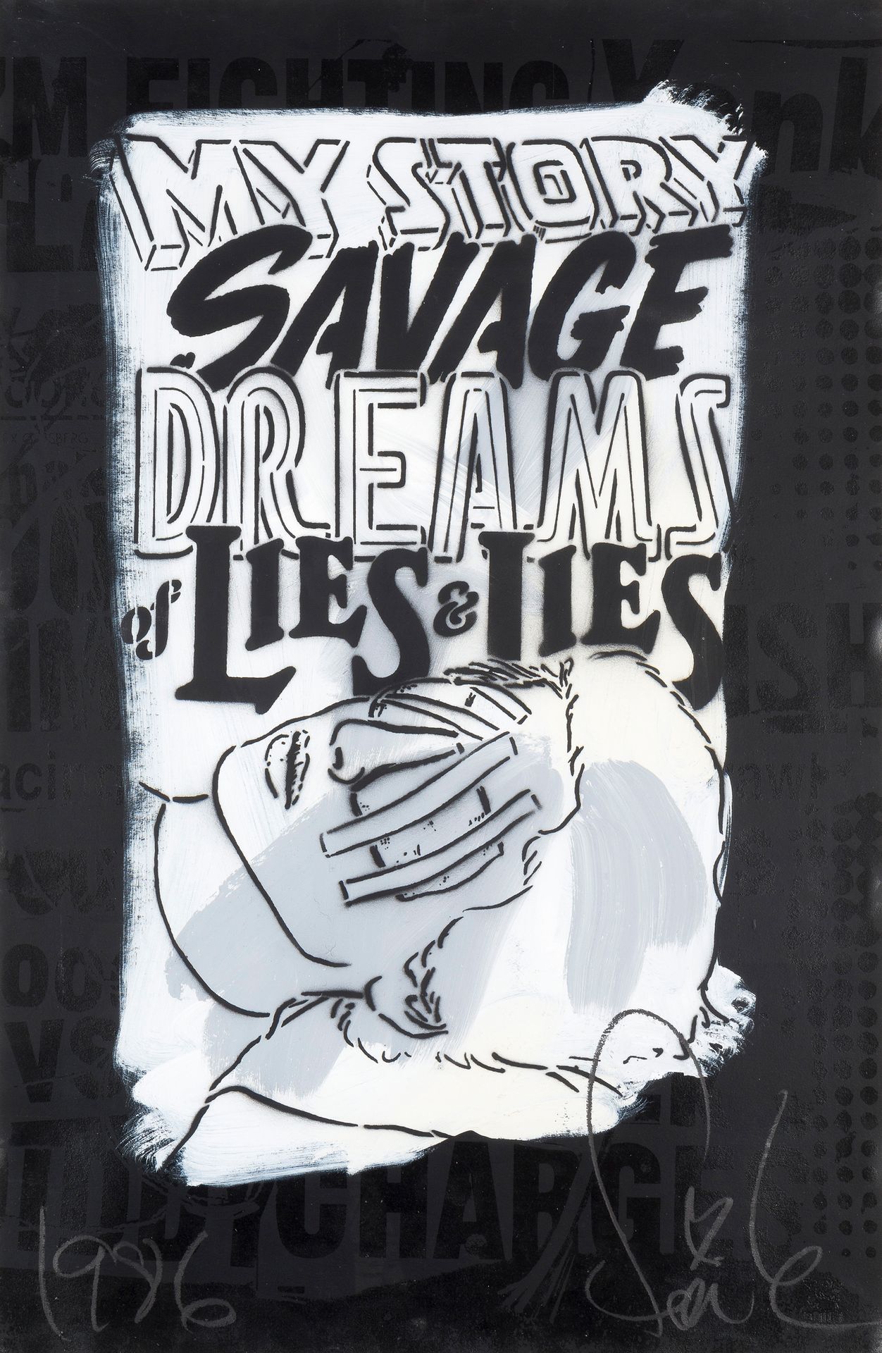 FAILE (né en 1975 et né en 1976) My story savage dream of lies and lies, 2008.
S&hellip;