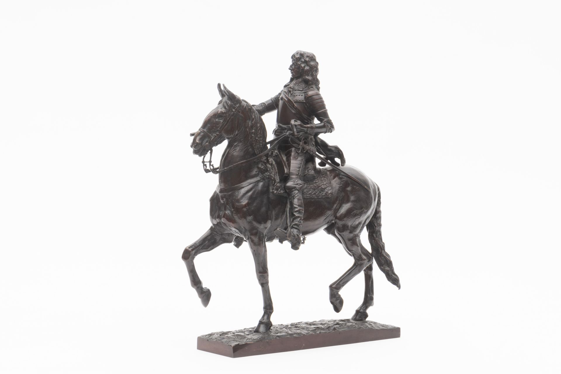 Null EMMANUEL FREMIET (1824-1910)

Le grand Condé

Bronze à patine brune.
Signé &hellip;
