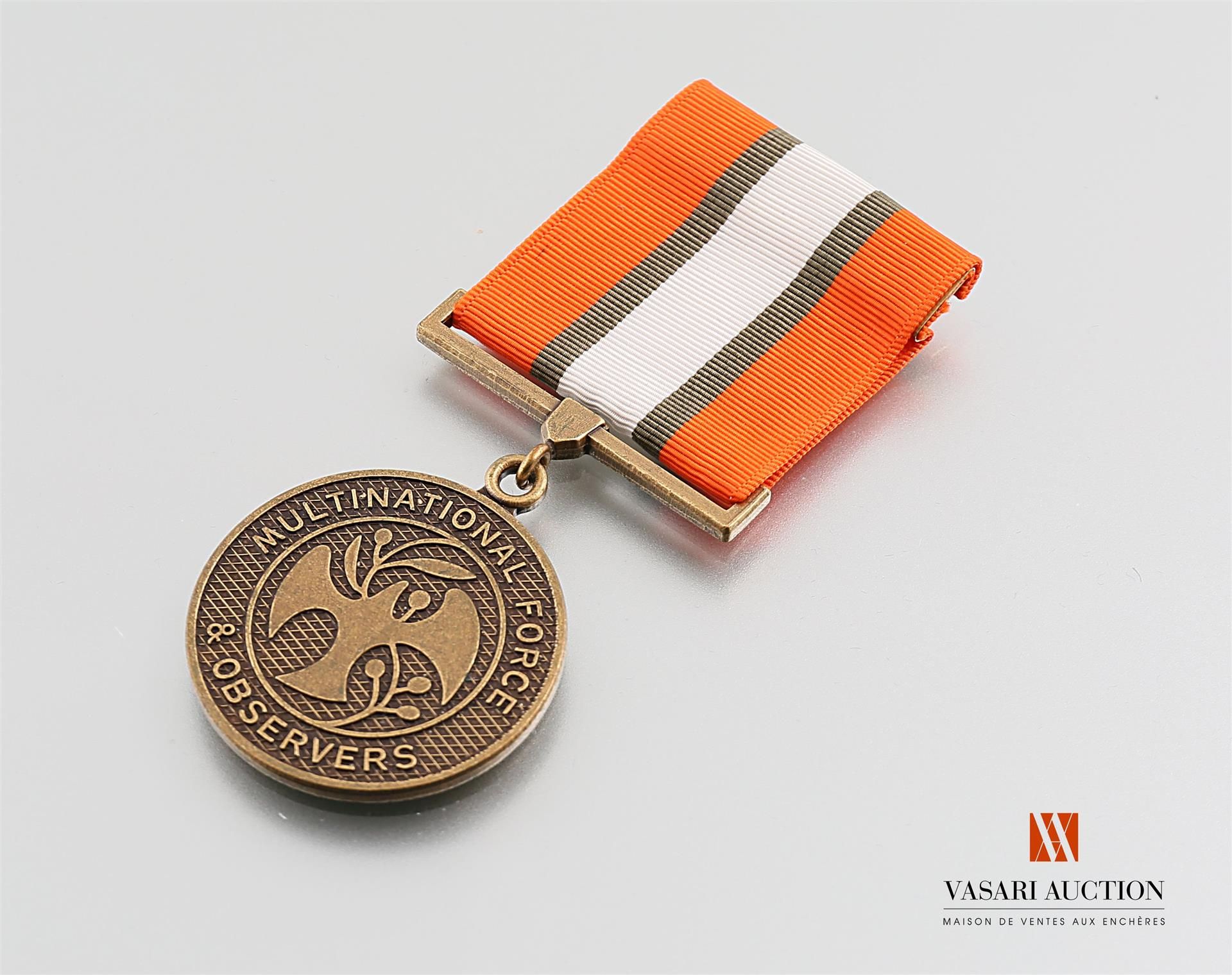 Null Medaille der Nationalen Beobachtertruppe im Sinai, Multinationale Truppe & &hellip;