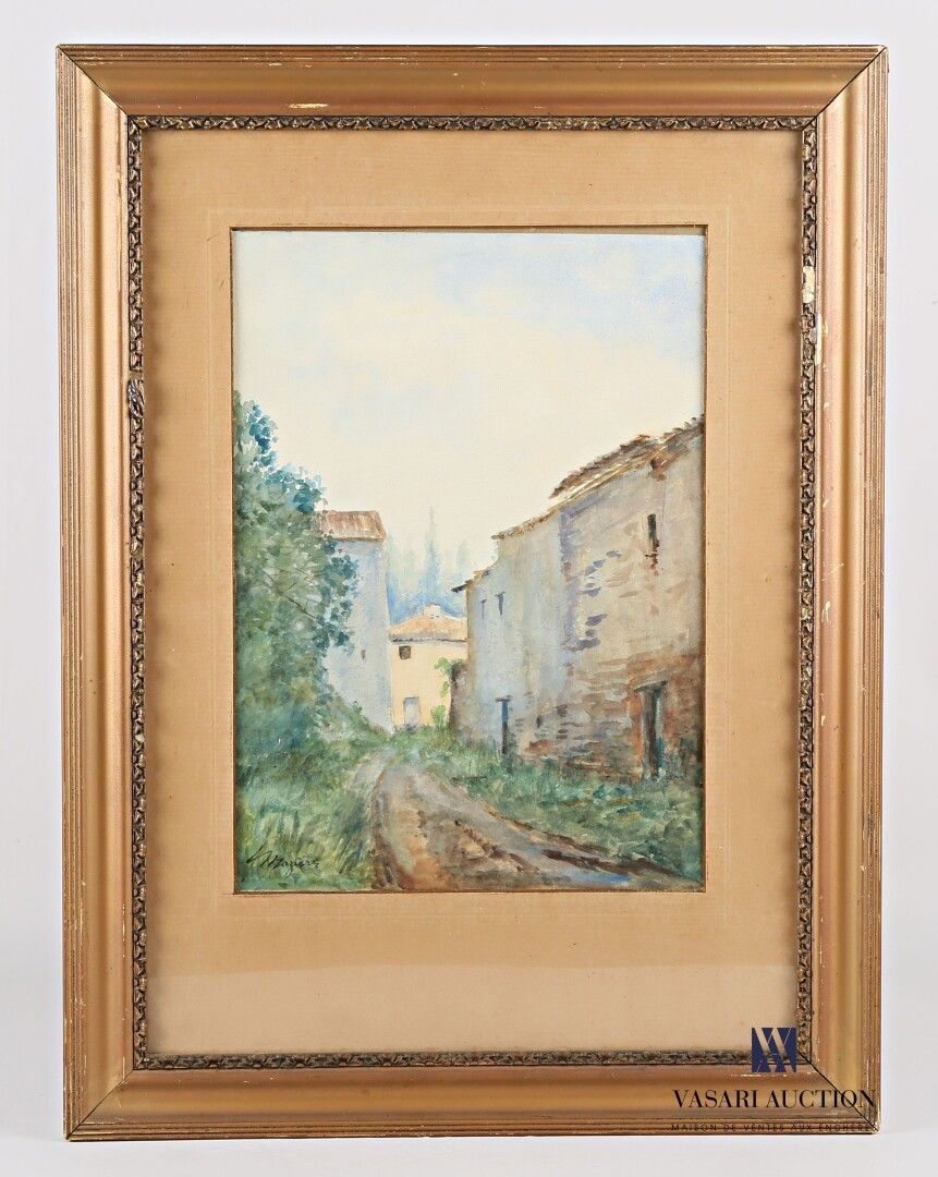 Null MAZIERES H (20th century)

Path leading to the property

Watercolour on pap&hellip;