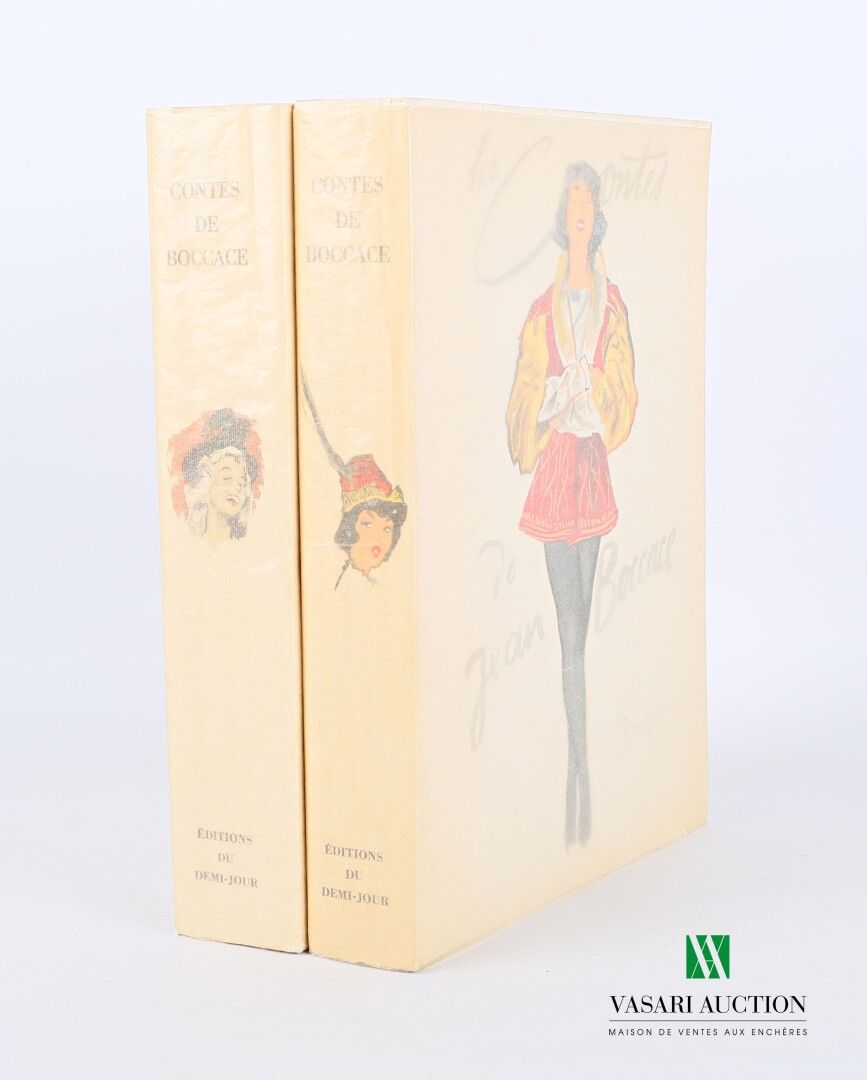 Null [LIBERTINAGE]

BOCCACE Jean - Contes - 巴黎，Demi-jour出版社，1955年--2卷--封面和书脊有插图-&hellip;