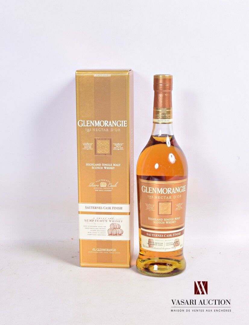 Null 1 Flasche Highland Single Malt Scotch Whisky GLENMORANGIE "The Nectar d'Oré&hellip;