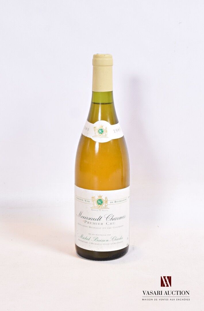 Null 1 bottle MEURSAULT CHARMES 1er Cru mise Michel Buisson-Charles Prop. 1989

&hellip;
