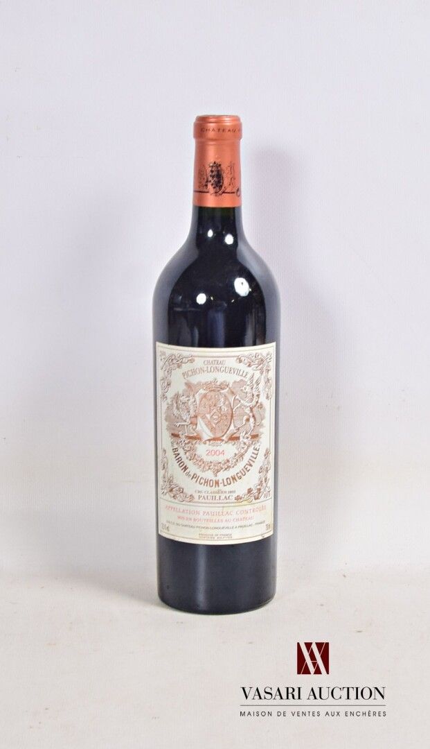 Null 1 bouteille	Château PICHON LONGUEVILLE	Pauillac GCC	2004

	Et. Légèrement t&hellip;