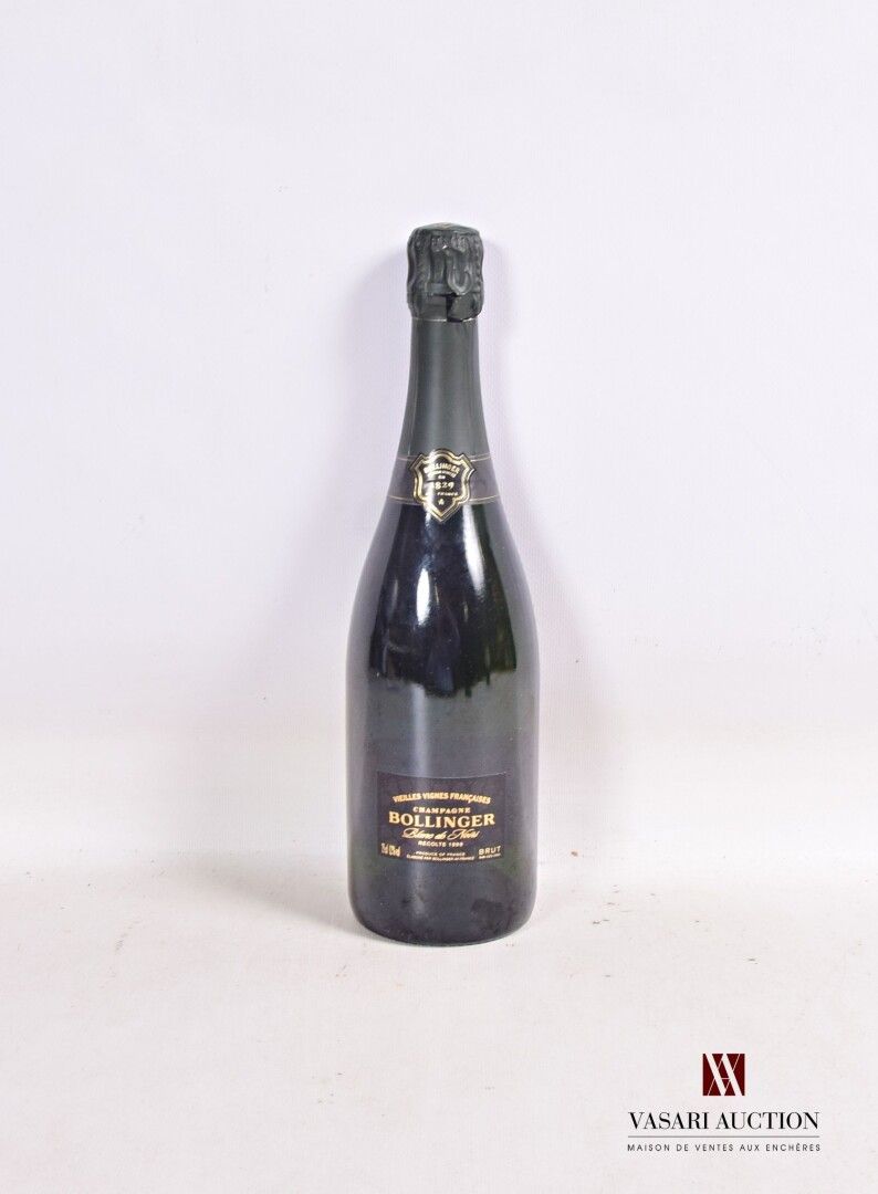 Null 1 bottiglia di Champagne BOLLINGER Vieilles Vignes Françaises 1999

	Presen&hellip;