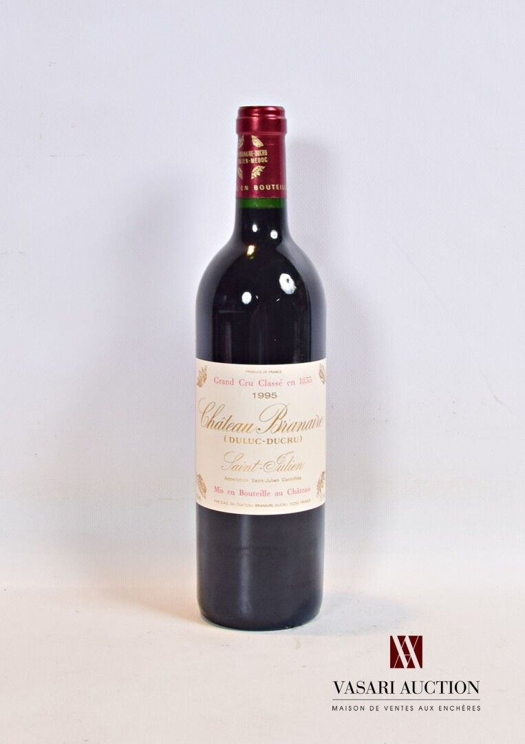 Null 1 botella Château BRANAIRE DUCRU St Julien GCC 1995

	Caja ligeramente manc&hellip;