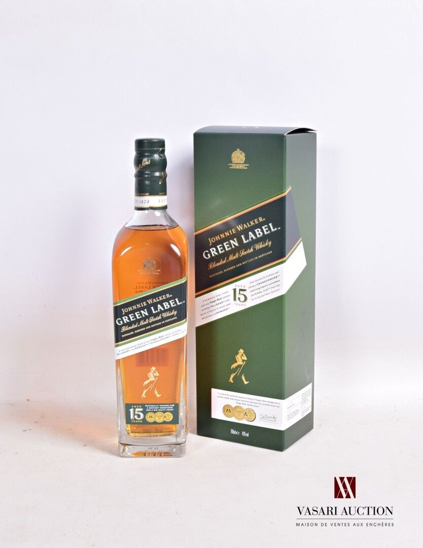 Null 1 bottiglia di Blended Malt Scotch Whisky JOHNNIE WALKER Green Label

	15 a&hellip;